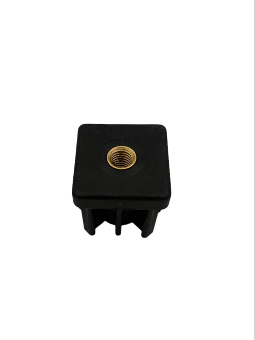 C70 Green Bean Cart Square Threaded Tube Insert, ½ -13 Thread, 2