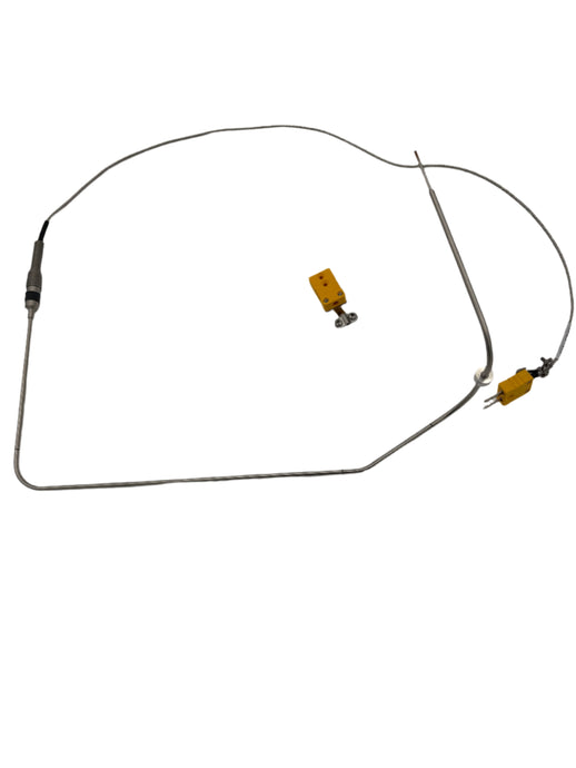 S70C, Bean Thermocouple, Ungrounded with Yellow Spade Connector