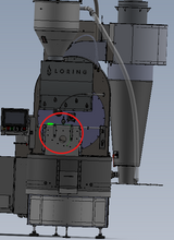 Load image into Gallery viewer, S70C Peregrine Bean Thermocouple, Grounded with Yellow Spade Connector