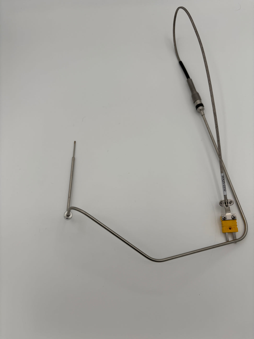 S35A/B Kestrel Bean Thermocouple, Solid Wire, Yellow Connector, Grounded. (wire not included)
