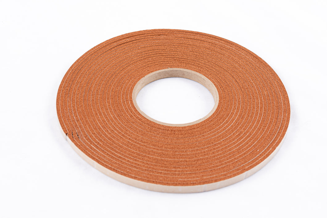 S7, S15, High Temperature Foam Orange Adhesive Backed Gasket 3/8” W – Full Roll